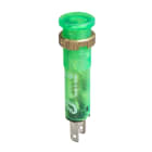 SCHNEIDER ELECTRIC - Leuchtmelder, XVL, 8mm, grün, geschützte LED, 24VDC, Flachsteckanschluss