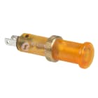 SCHNEIDER ELECTRIC - Leuchtmelder, XVL, 8mm, gelb, geschützte LED, 24VDC, Flachsteckanschluss