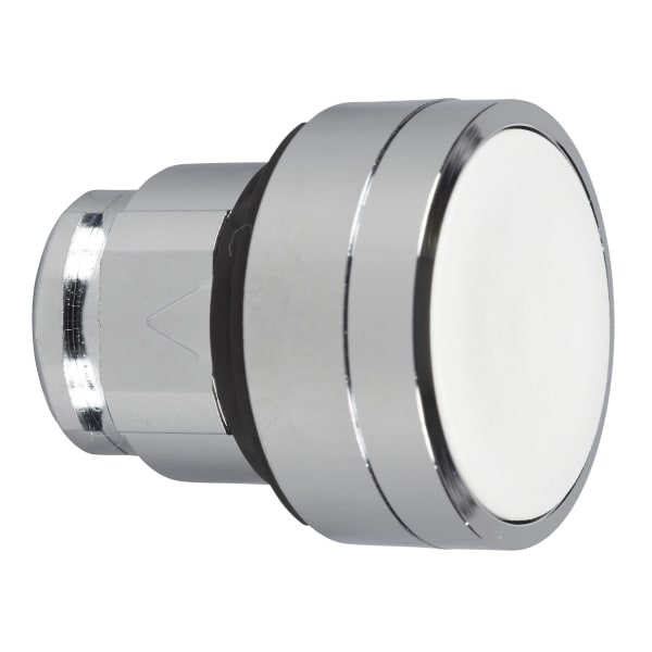 SCHNEIDER ELECTRIC - Drucktaster, Frontelement, XB4, Metall, 22mm, ws, tast, Schutzkappe, f.Einlegeschild