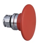 SCHNEIDER ELECTRIC - Pilzdrucktaster Frontelement XB4, Metall, 22mm, rot, Pilz 60mm, tastend