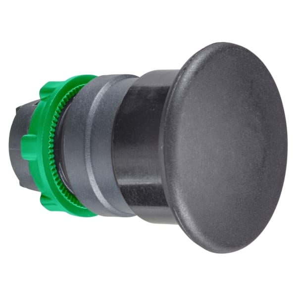 SCHNEIDER ELECTRIC - Pilzdrucktaster Frontelement XB5, Kunststoff, 22mm, schwarz, Pilz 40mm, tastend