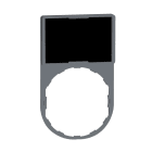 SCHNEIDER ELECTRIC - Schildträger 30x50mm m. Leerschild, für Ø 22 Geräte m. rundem Frontelement