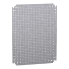 SAREL - Mikroperf. Montageplatte H500xB400m. Öffng. Durchm. 3,6mm auf 12,5mm Abstand