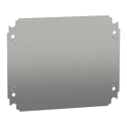 SAREL - Einfache Montageplatte H300xB250mm aus verzinktem Stahl