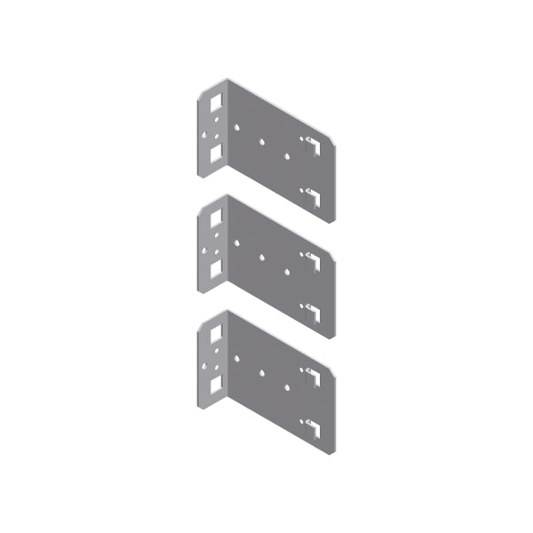 SAREL - Spacial SF-Halterung für Kabelkanäle an 19''-Rahmen, Stahl, verzinkt, 150mm