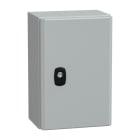 SAREL - Spacial S3D Volltür mit Montageplatte H300xB200xT150 IP66 IK10 RAL7035.