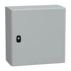 SAREL - Spacial S3D Volltür mit Montageplatte H400xB400xT200 IP66 IK10 RAL7035.