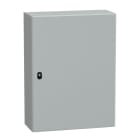SAREL - Spacial S3D Volltür ohne Montageplatte H800xB600xT250.IP66 IK10 RAL7035.