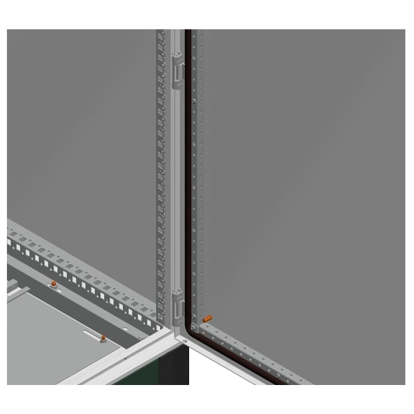 SAREL - Spacial SM-Adapterprofil, vertikal, 2000mm, Verpackungseinheit: 2 Stück