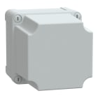 SAREL - Geh. ABS IP66 IK07 RAL7035 Inn.H105B105T125Auß.H116B116T133 undurchs. Abd.H80