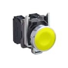 SCHNEIDER ELECTRIC - Drucktaster, XB4, Metall, 22mm, gelb, tastend, SK, 1S