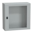 SAREL - Spacial S3D tspt Tür ohne Montageplatte H600xB600xT250.IP66 IK08 RAL7035.
