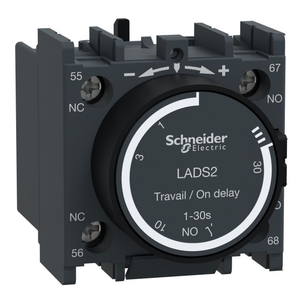 SCHNEIDER ELECTRIC - Zeitblock, anzugsverzögert, 1S+1Ö, 1,00-30,00s, Schraubanschluss