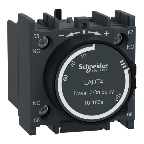 SCHNEIDER ELECTRIC - Zeitblock, anzugsverzögert, 1S+1Ö, 10,00-180,00s, Schraubanschluss