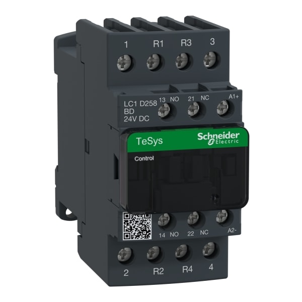 SCHNEIDER ELECTRIC - Leistungsschütz, 2S+2Ö, 40A/AC1, Spule 24V DC