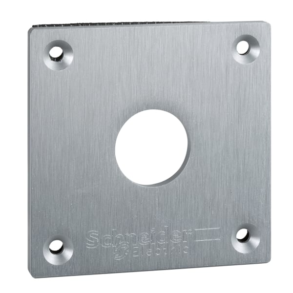 SCHNEIDER ELECTRIC - Einbauplatte, XAP-E, Metall, 1 Bohrung