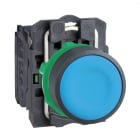 SCHNEIDER ELECTRIC - Drucktaster, Harmony XB5, Kunststoff, blau, unbeschriftet, 22mm, tastend, 1S