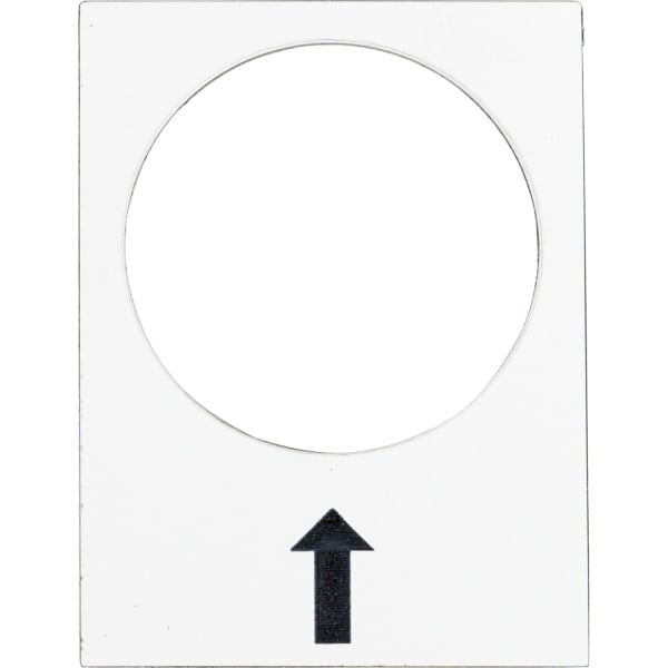 SCHNEIDER ELECTRIC - Bezeichnungsschild, 30x40mm, weiß, rechts, langsam