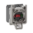 SCHNEIDER ELECTRIC - Hilfsschalterblock+Befestigungsflansch, XB4, Metall, 22mm, 30mm, 1S+2Ö, SK