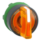 SCHNEIDER ELECTRIC - Leuchtwahlschalter Frontelement XB5, Kstst., 22mm, or, für LED, 3 Stell., rastend