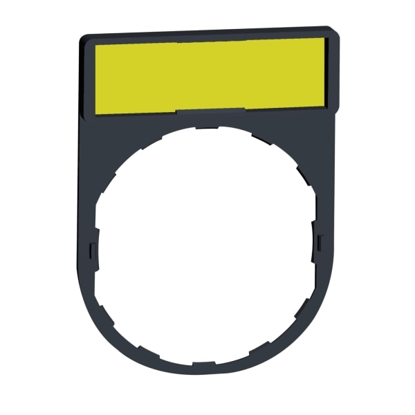 SCHNEIDER ELECTRIC - Schildträger 30x40mm m. Leerschild z. Gravieren, für Ø 22 Geräte