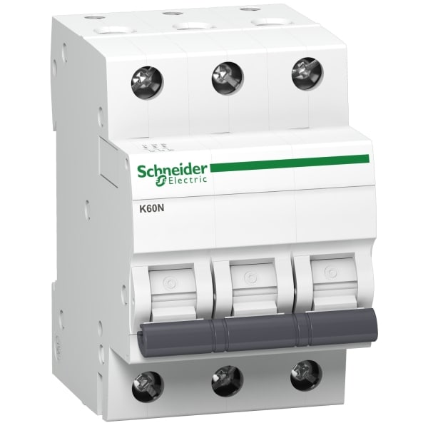SCHNEIDER ELECTRIC - Leitungsschutzschalter K60N 3P, 16A, C Charakteristik, 6kA