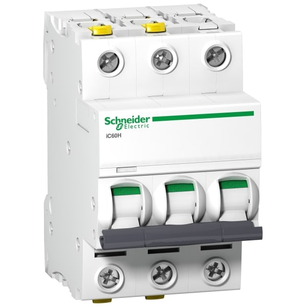 SCHNEIDER ELECTRIC - Leitungsschutzschalter iC60H, 3P, 20A, C Charakteristik