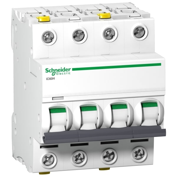 SCHNEIDER ELECTRIC - Leitungsschutzschalter iC60H, 4P, 16A, C Charakteristik
