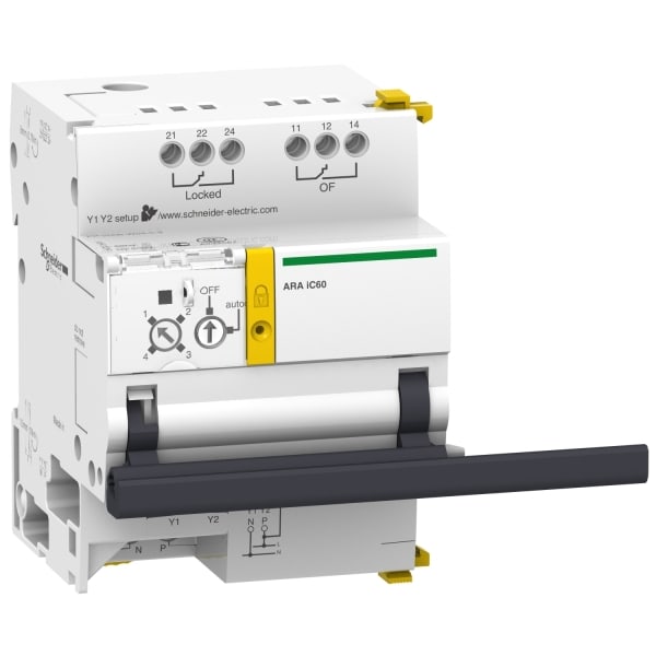 SCHNEIDER ELECTRIC - Automatisches Wiedereinschaltgerät ARA für iC60 3P/4P - 4 Programme
