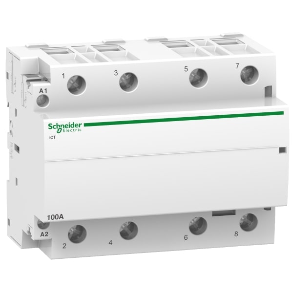 SCHNEIDER ELECTRIC - Installationsschütz iCT 100A 4S 220/240V 50Hz
