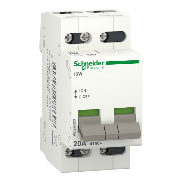 SCHNEIDER ELECTRIC - Lasttrennschalter iSW, 3P, 20A, 415V