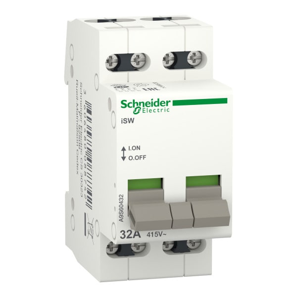 SCHNEIDER ELECTRIC - Lasttrennschalter iSW, 4P, 32A, 415V