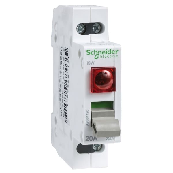 SCHNEIDER ELECTRIC - Lasttrennschalter iSW mit Leuchtmelder, 2P, 32A, 250V