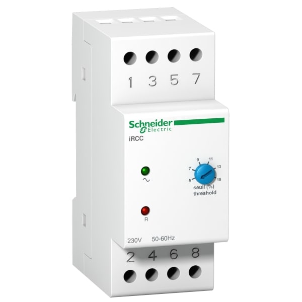 SCHNEIDER ELECTRIC - Kompressorkontrollrelais iRCC, 8A, 1 Wechsler, 230V AC 50/60Hz