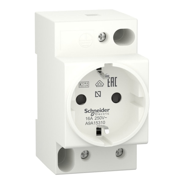 SCHNEIDER ELECTRIC - Steckdose iPC, 2P+E, 16A, 250VAC, KEMA/VDE 0620, deutsche Ausführung