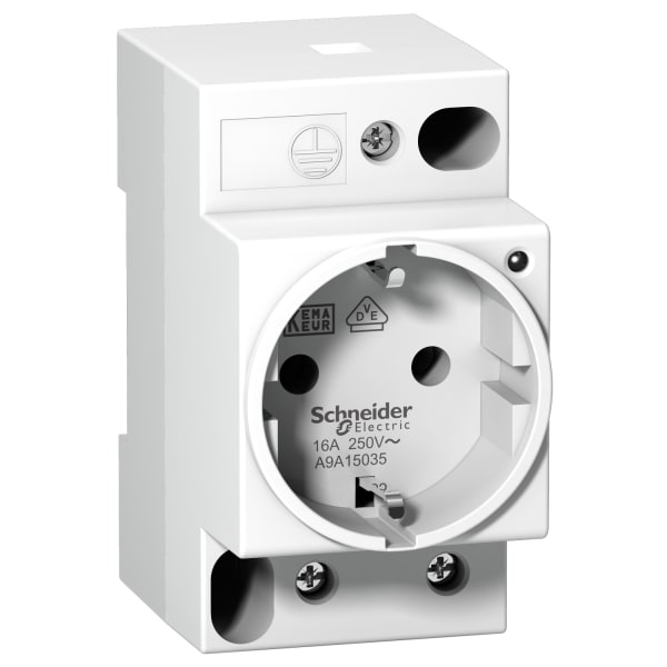 SCHNEIDER ELECTRIC - Steckdose iPC 2P+E 16A 250VAC VDE-0620 deutsche Ausführung mit LED