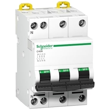 SCHNEIDER ELECTRIC - LS-Schalter Schmalbau iDPN 3P+N 16A B