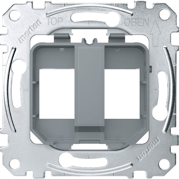 MERTEN - Tragplatten für Steckverbinder Modular Jack, transparent
