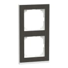 MERTEN - M-Pure Decor-Rahmen, 2fach, Eiche/aktivweiß, M-Pure Decor