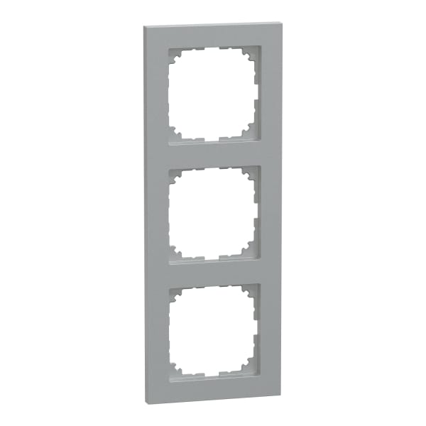 MERTEN - M-Pure-Rahmen, 3fach, aluminium, M-Pure