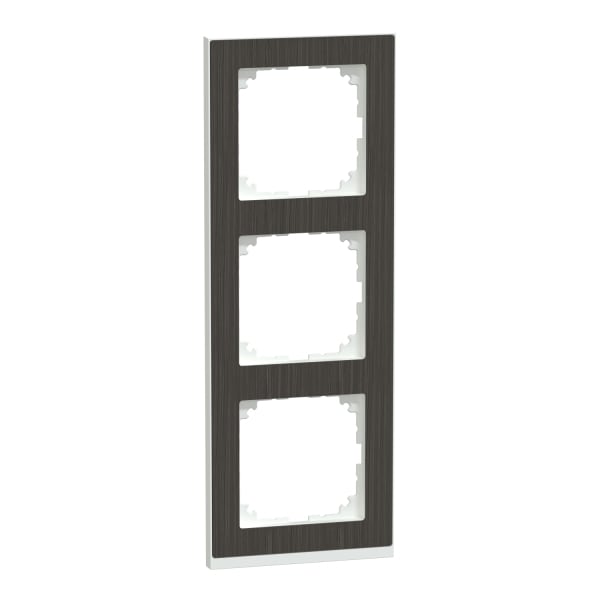 MERTEN - M-Pure Decor-Rahmen, 3fach, Eiche/aktivweiß, M-Pure Decor