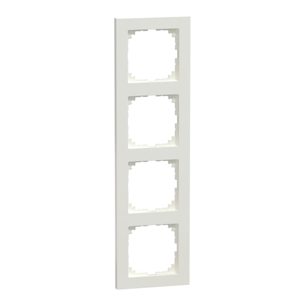 MERTEN - M-Pure-Rahmen, 4fach, polarweiß, M-Pure