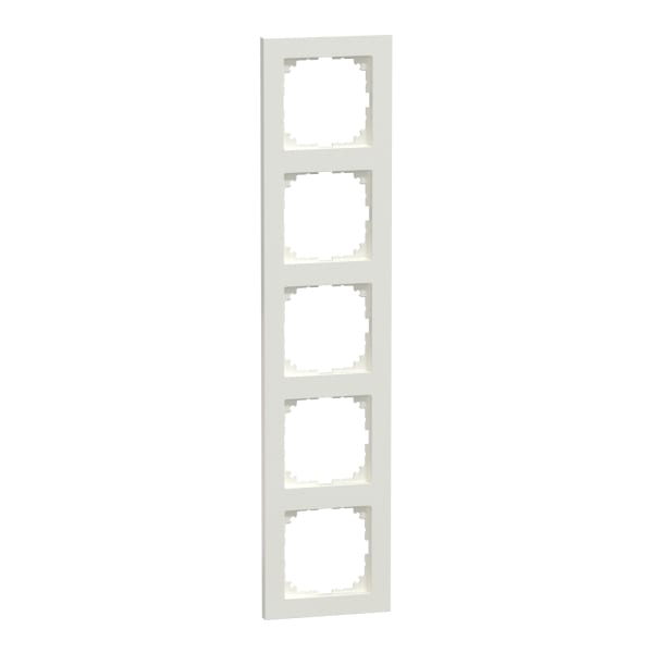MERTEN - M-Pure-Rahmen, 5fach, polarweiß, M-Pure