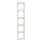 MERTEN - M-Pure-Rahmen, 5fach, polarweiß, M-Pure