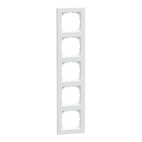 MERTEN - M-Pure-Rahmen, 5fach, aktivweiß, M-Pure