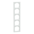 MERTEN - M-Pure-Rahmen, 5fach, aktivweiß, M-Pure