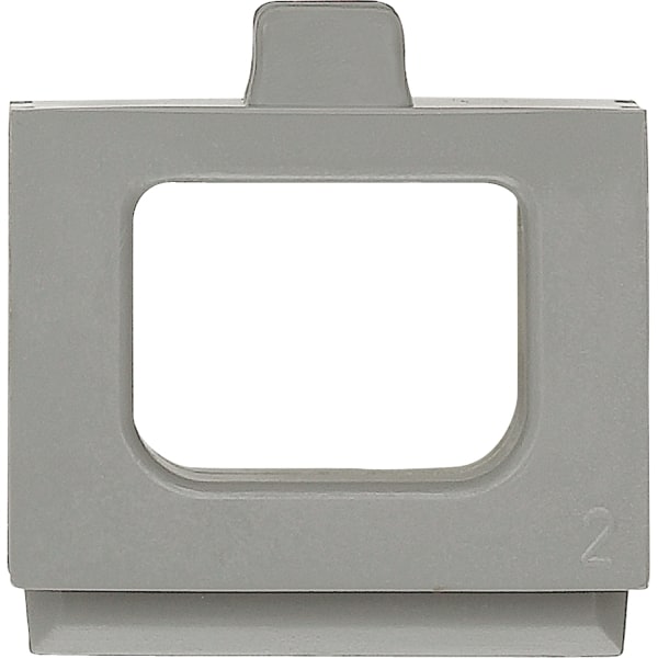 MERTEN - Verbindungsstück, (10x), lichtgrau, AQUASTAR