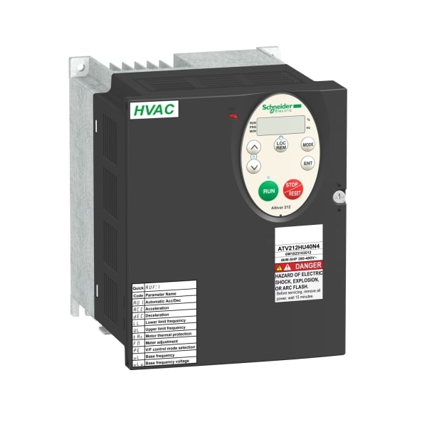 SCHNEIDER ELECTRIC - Frequenzumrichter ATV212, 3kW, 480V, 3-ph., EMV, IP21