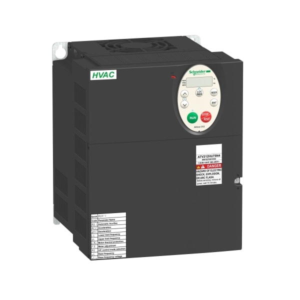 SCHNEIDER ELECTRIC - Frequenzumrichter ATV212, 11kW, 480V, 3-ph., EMV, IP21