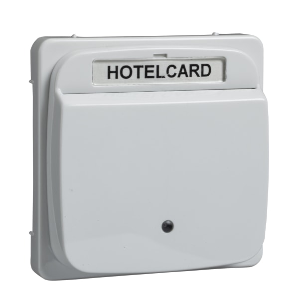 ELSO - Zentralplatte für Hotelcardschalter FASHION/RIVA/SCALA reinweiß